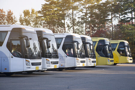 charter bus rentals Warren Michigan